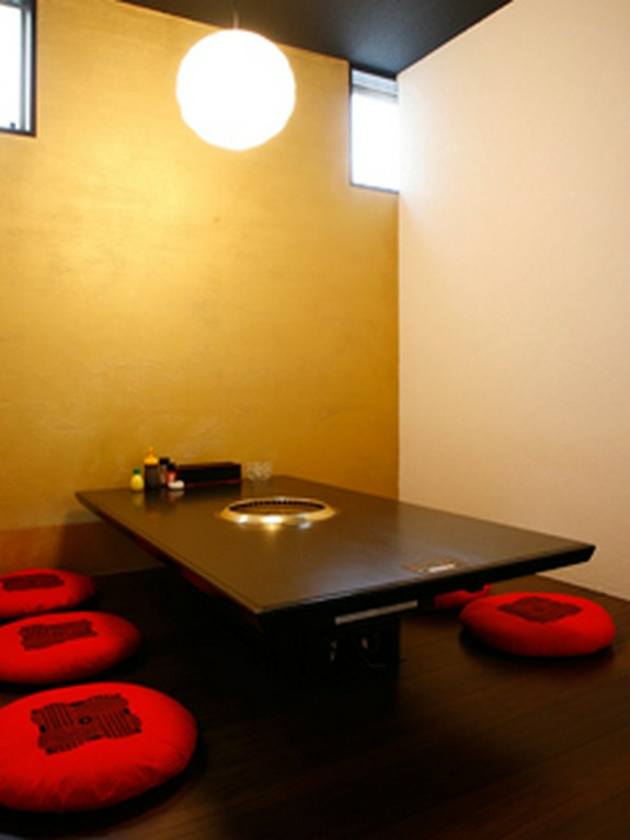 個室もあります