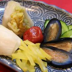 漬物盛り合わせ