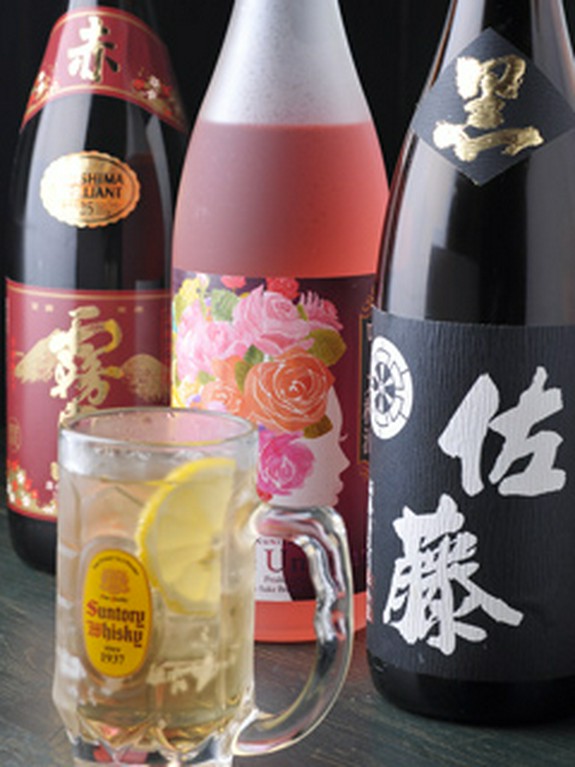 焼酎・酎ハイ・カクテルALL390円！　角・トリスハイボール290円