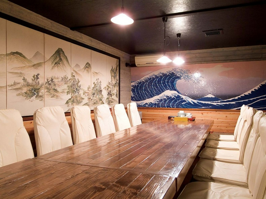 ゆったりしたお座敷。