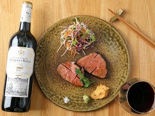 焼き方、火の入れ方にこだわる『黒毛和牛の鉄板焼』　