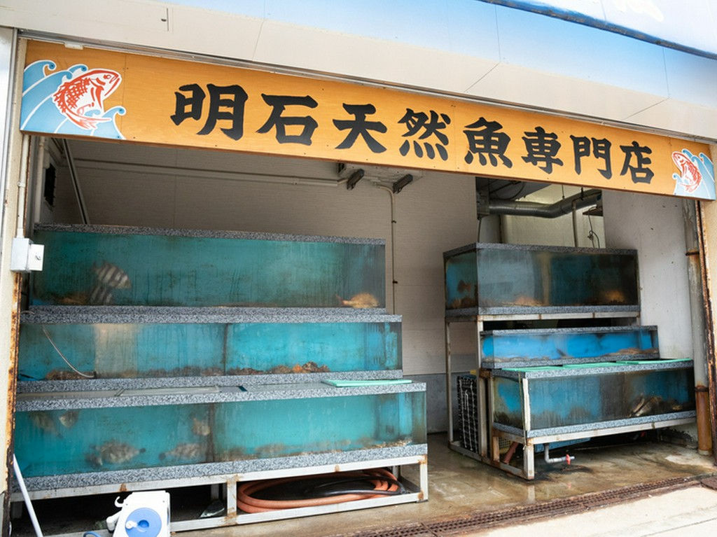 生けすがあるので魚介類の鮮度は抜群