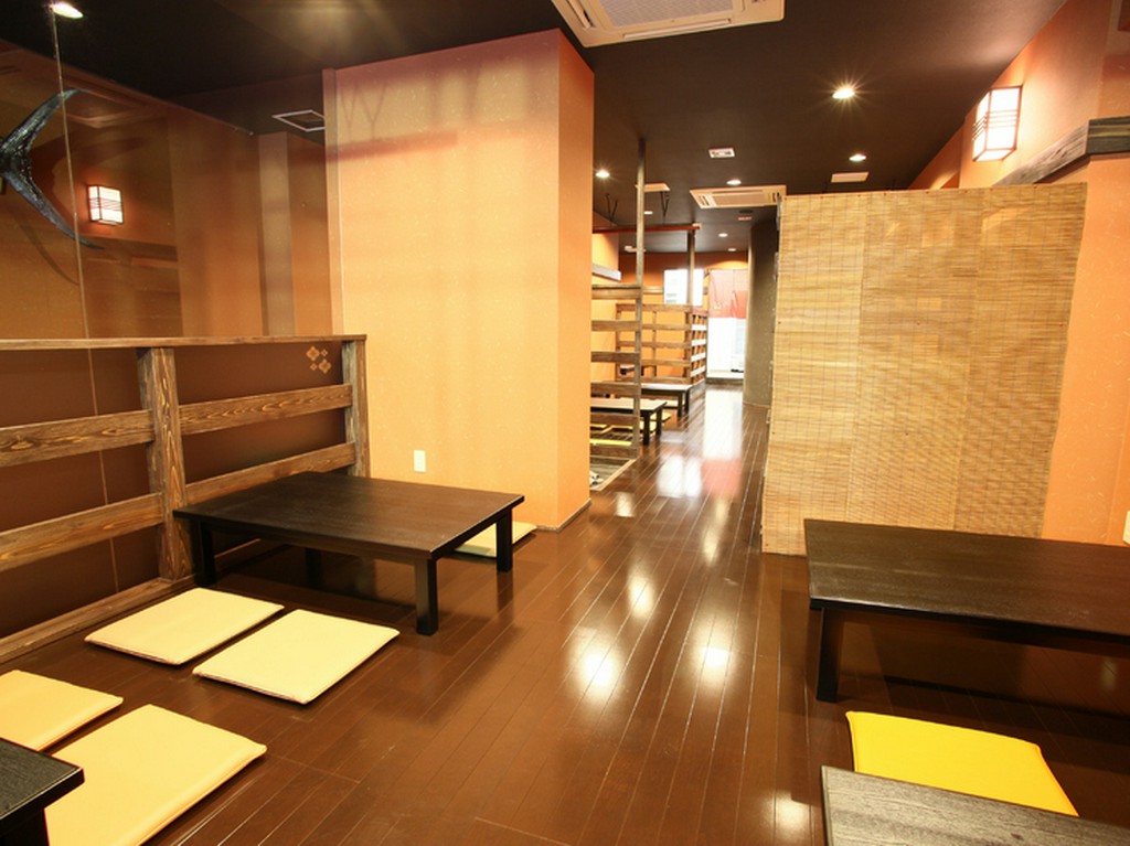  2階お座敷席は最大40名様での宴会が可能。