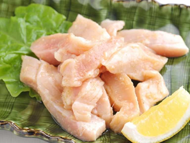 『塩ミノ』 ニンニクたっぷり、ごま油が香るイチオシメニュー!