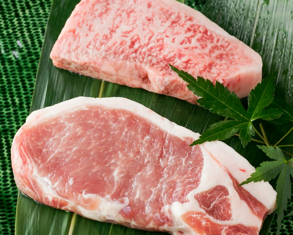 黒毛和牛のイチボ塩焼き