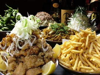 今、ちばチャンで大人気のバカ盛シリーズをコースにしちゃいました！！しかも3000円！