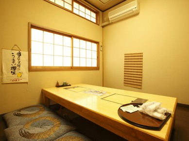 ２人様からでも個室ご利用出来ます。