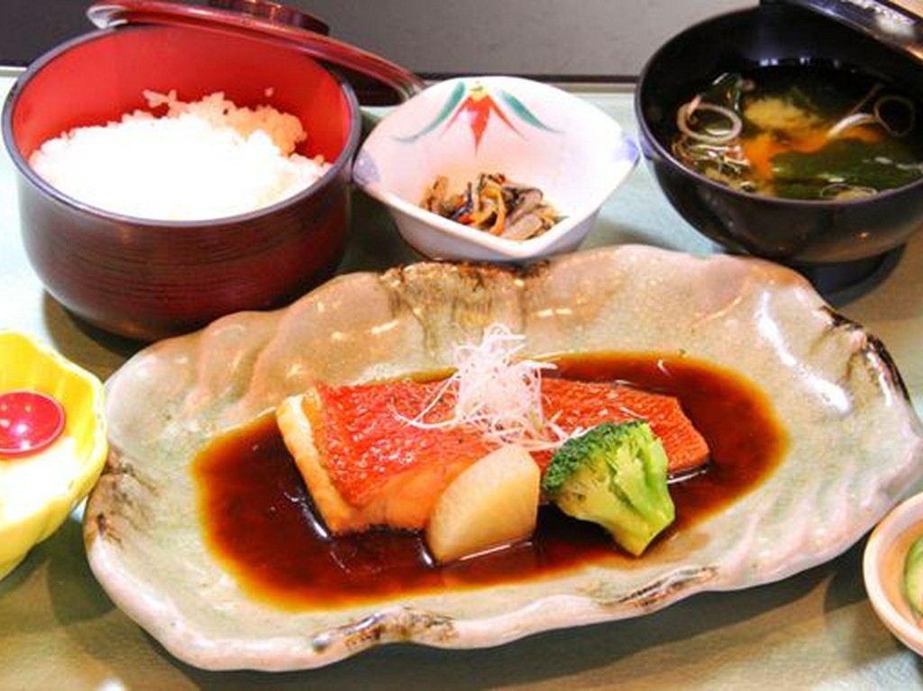 金目鯛煮魚御膳