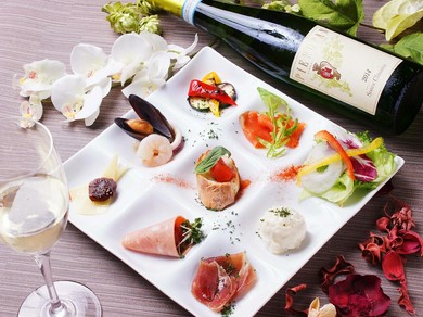 本日の前菜9種盛り合わせプレート