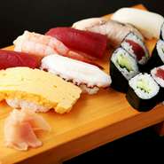 味と品質はそのままにお求め易い価格でお寿司ランチはいかがですか!!　リーズナブルなランチは大人気です。