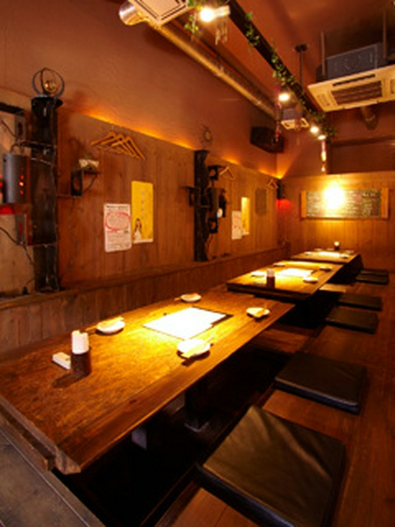 堀りごたつ席は最大30名様収容可能！