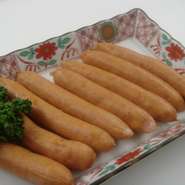 市販のウインナーと比べてください！