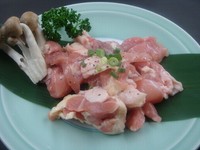 茨城県産のやわらかな豚トロです。ジューシーさがグッド！