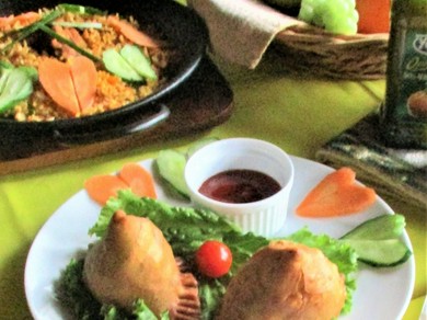 おいしいインドのフルコース★飲み放題込★ビーガンも有ります！