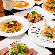 2500円、3500円、5000円の3コース+1500で飲み放題可★
★3500円＝シーク・カバブがメイン他全９品
★5000円＝石窯で焼く骨付き鶏モモ肉”タンドリーチキン”がメイン他全９品