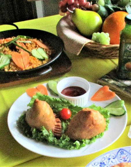 自家製・野菜のサモサ