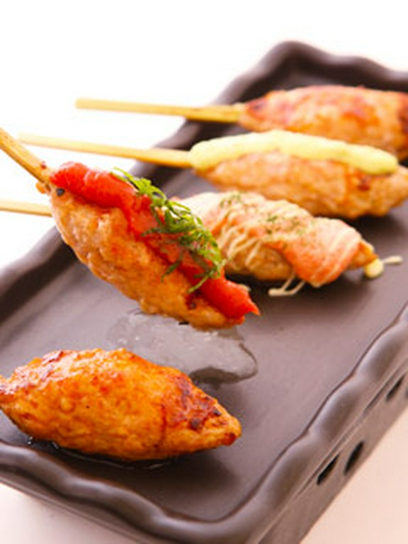 生つくね串盛合せ