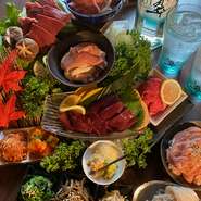 厳選焼肉〈全10品〉食べ放題＆飲み放題プラン　3,500円