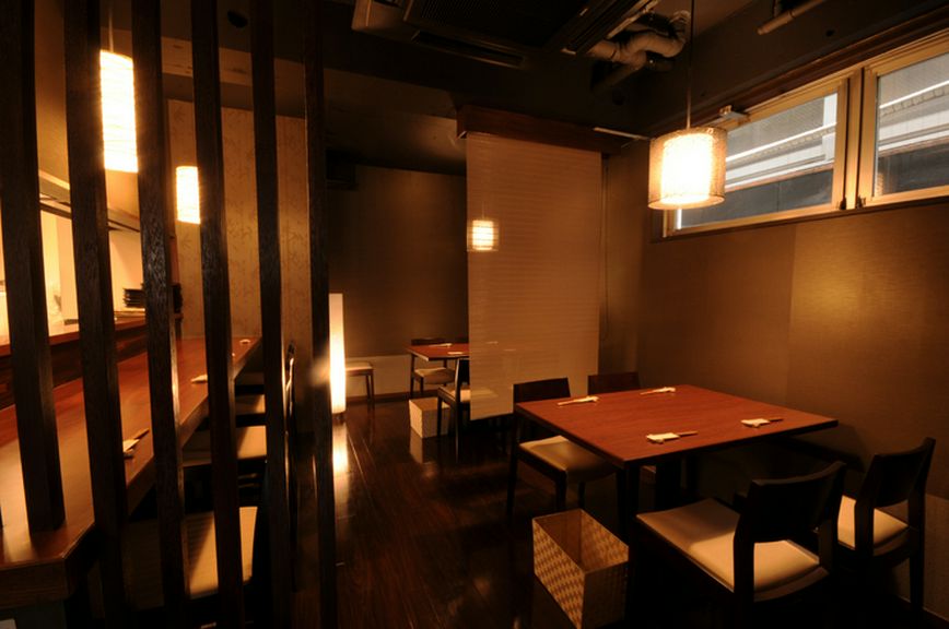 ジャズが流れる落ち着いた空間でリーズナブルに本格和食を…