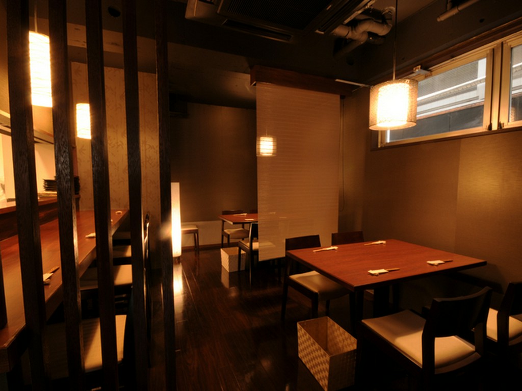 ジャズが流れる落ち着いた空間でリーズナブルに本格和食を…