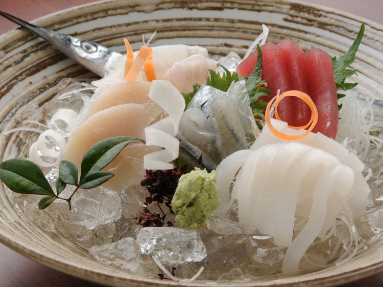 本日のお造り 5種盛(一例)