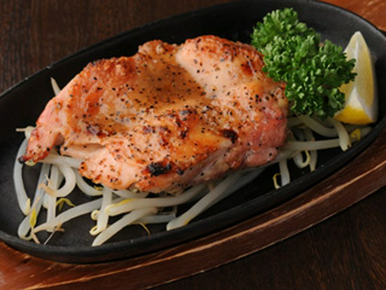 つくば鶏のゆずこしょう焼き