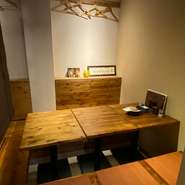 2名様から大人数宴会迄幅広く対応可。