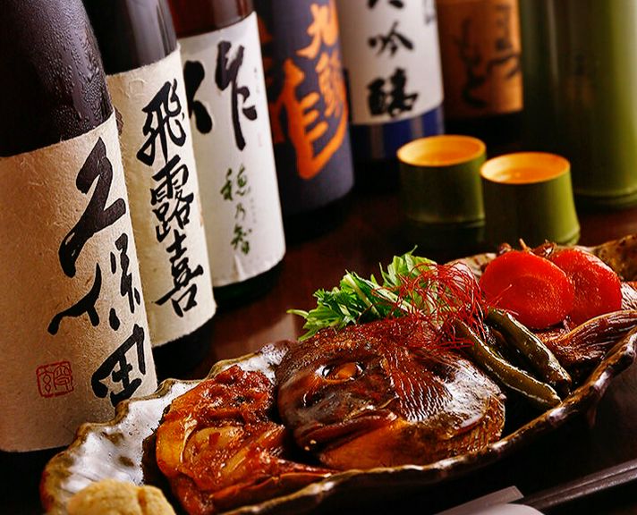 日本酒や焼酎と相性の良い創作料理・季節料理の数々で至福の一時