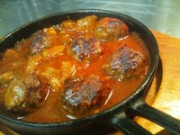 『ポルペッタ』
- Polpetta di manzo "Tankaku" alla napoletana -