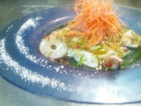 - Carpaccio di polpo crudo alla salsa verde - 
