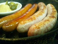 - Salsicce "Iberico" alla griglia -