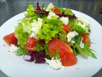 - Insalata caprese -