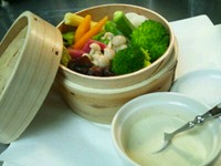 アンチョビクリームバーニャフレッダソース
- Cotto a vapore di verdure con salsa bagna fredda -