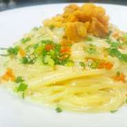 - Spaghetti ai ricci di mare -