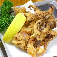 居酒屋定番の　ポテトフライ・鶏軟骨唐揚げ・鶏の唐揚げも用意してあります