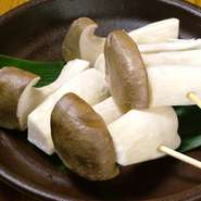 ししとう、椎茸、