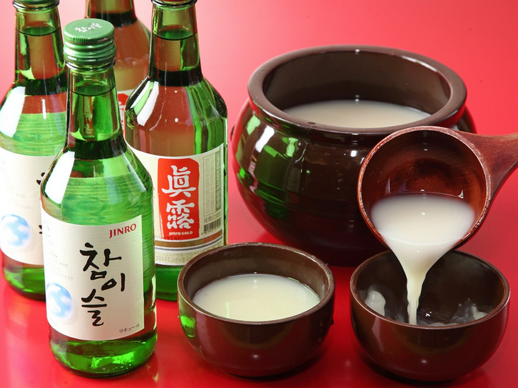 女性に嬉しい。フルーティーな『マッコリ』を楽しめます！