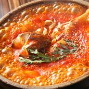 韓国味噌のテンジャン使用の味噌汁。お好みの辛さで韓国に近づいてみては？