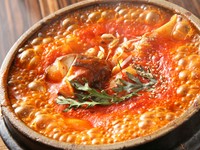 韓国味噌のテンジャン使用の味噌汁。お好みの辛さで韓国に近づいてみては？