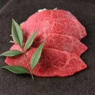 脂身の少ない赤身の柔らかい部分