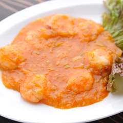 名物エビのチリソース煮込み