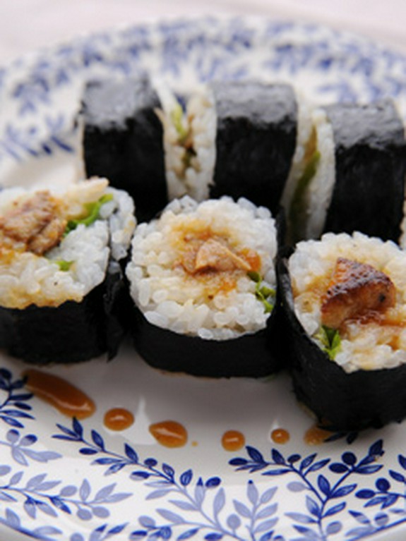 名物　フォアグラの巻き寿司