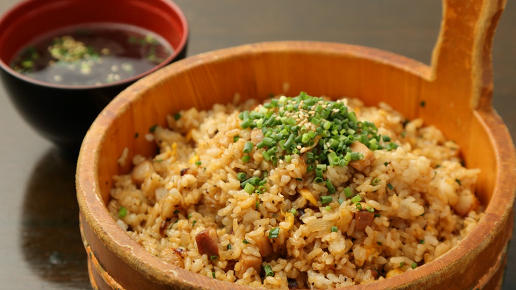 自家製チャーシュー入りチャーハン（中華スープ付）