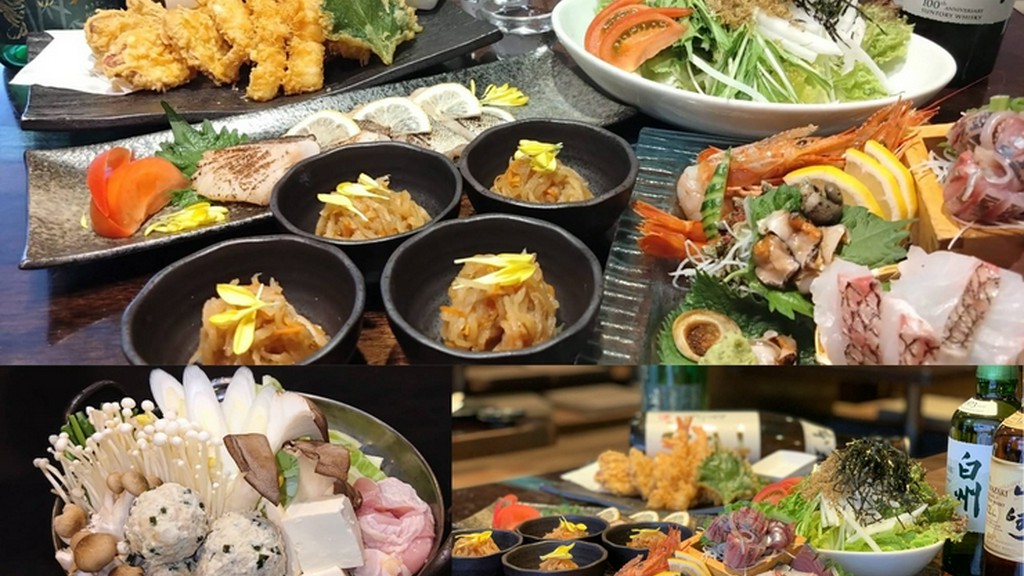 和風メニューを中心に、洋風・中華と、型にとらわれないメニュー