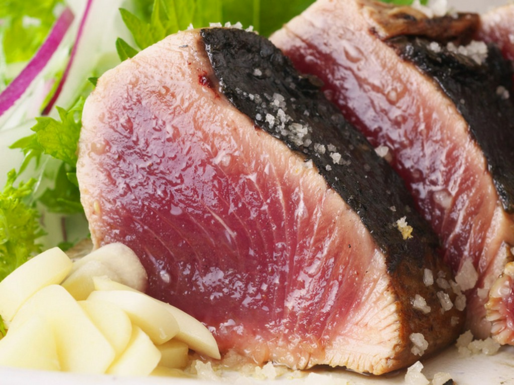 かつお刺身・タタキ・塩タタキ