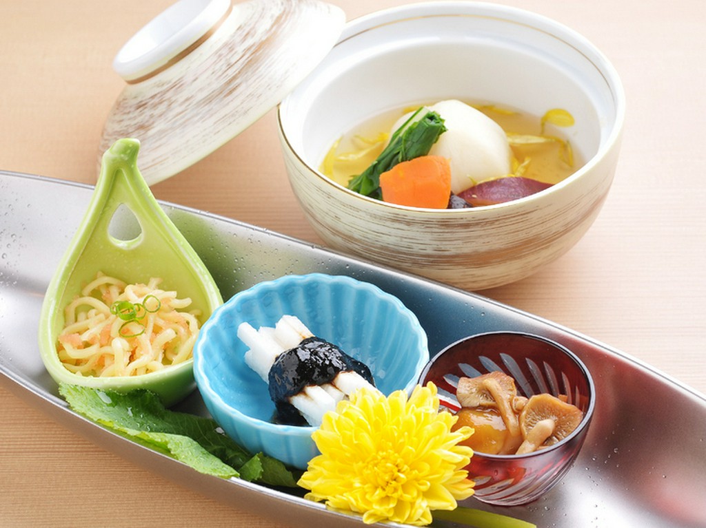 前菜の船盛り