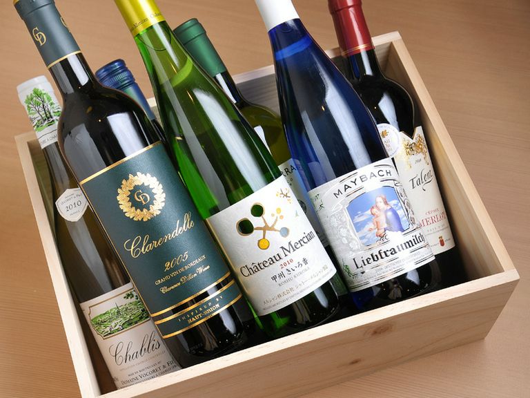 ワインと和食のマリアージュもお楽しみいただけます。