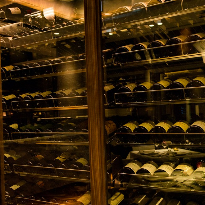 ワインにこだわっている