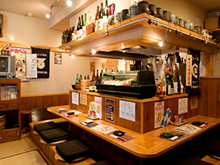 掘りごたつカウンター席は10名様まで対応可能