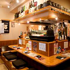 掘りごたつカウンター席は10名様まで対応可能